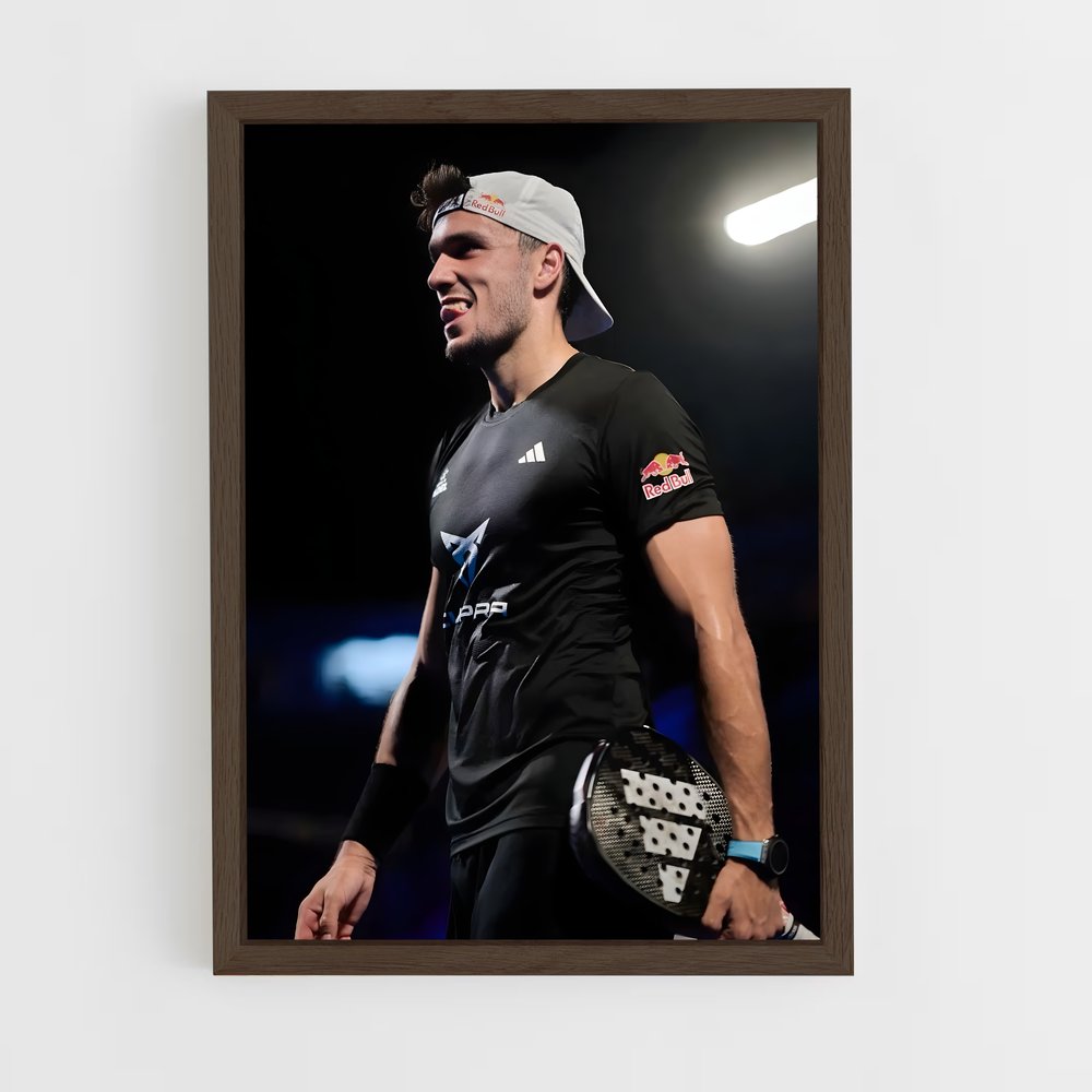 Poster Alejandro de galan – affiche Padel (vue 5)